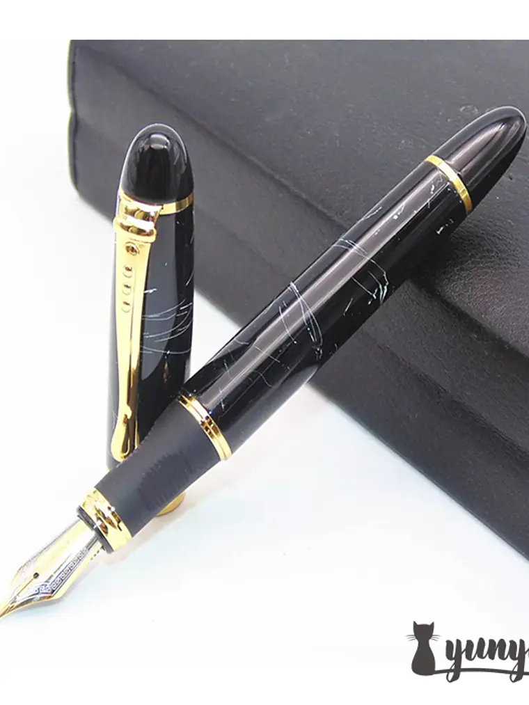 Pluma Fuente JINHAO - X450 Negro Líneas 1