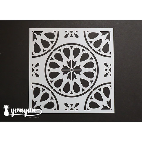 Stencil I - 15x15cm