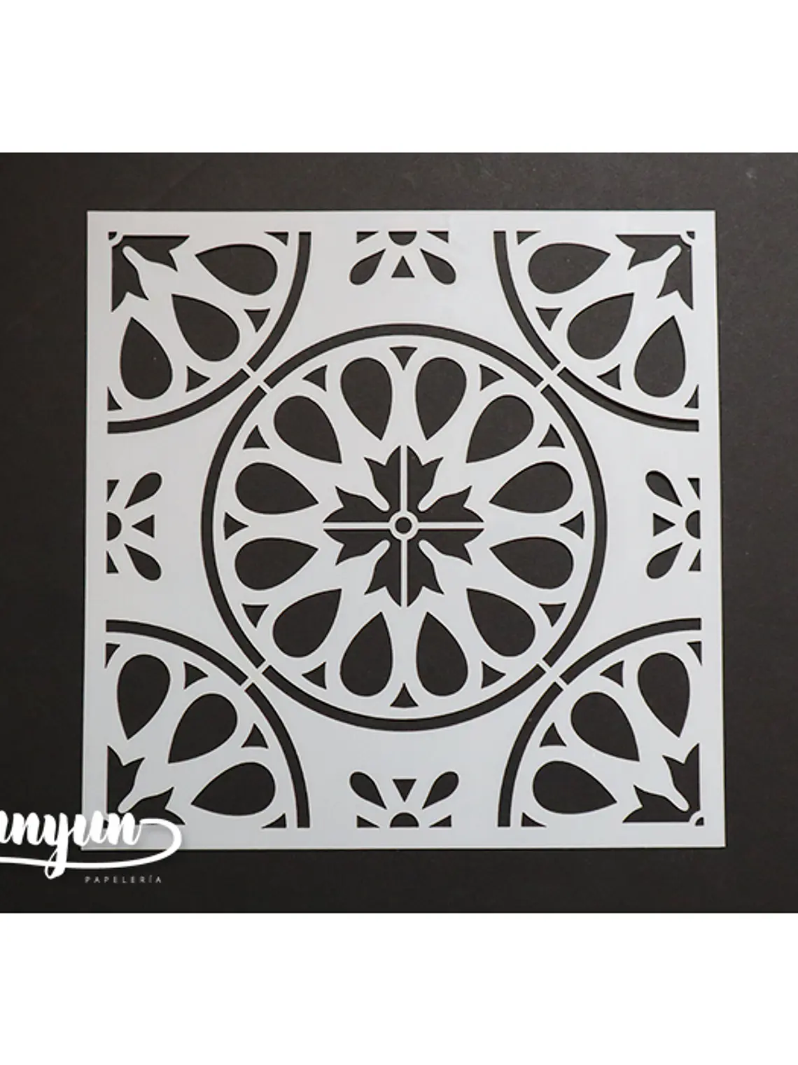 Stencil I - 15x15cm 1