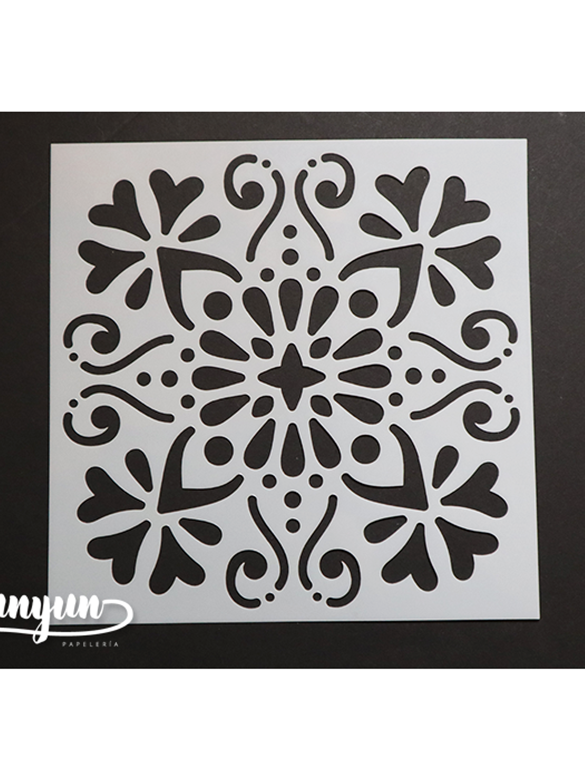 Stencil III - 15x15cm 1