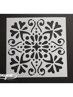 Stencil III - 15x15cm