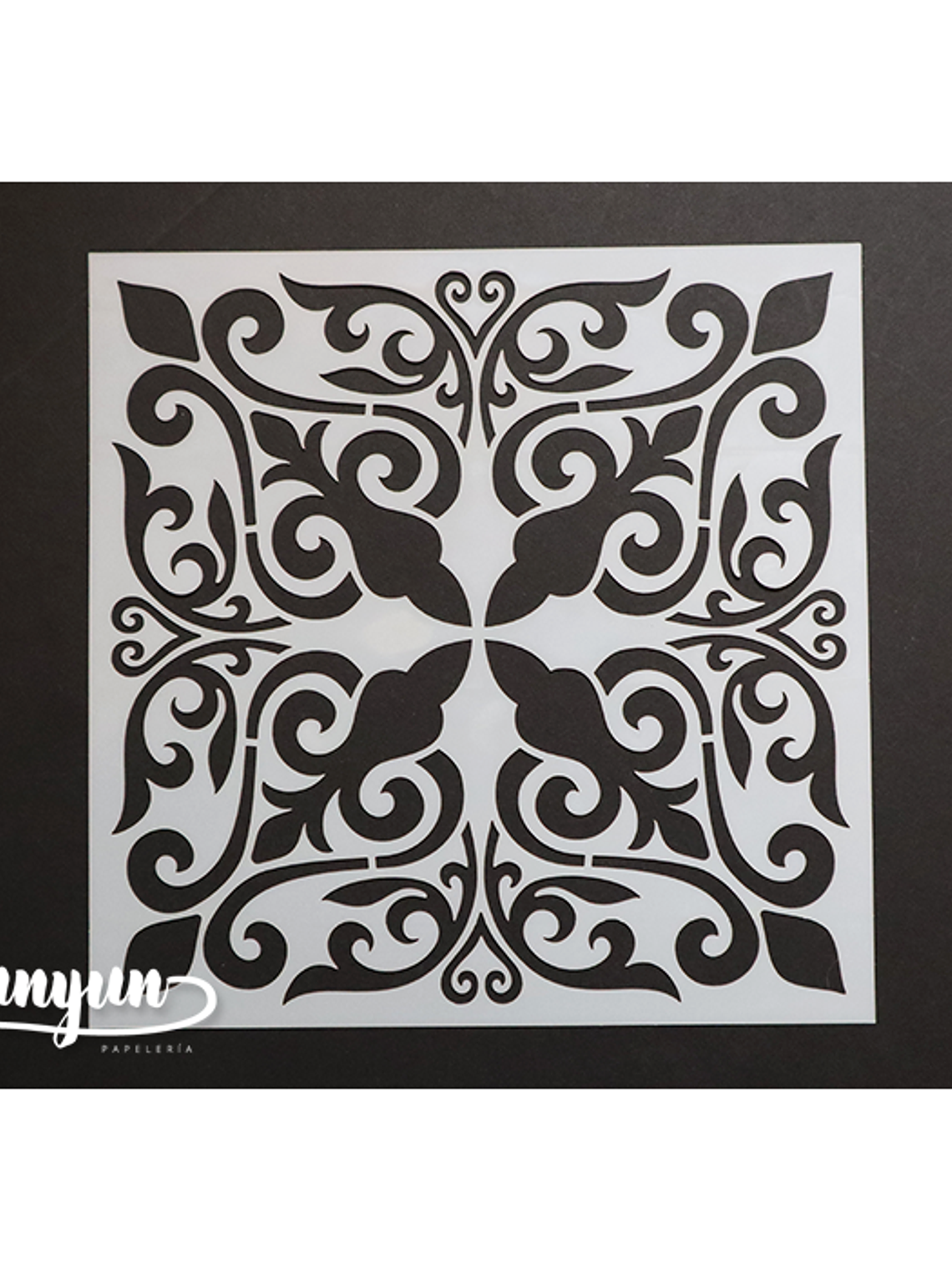 Stencil IV- 15x15cm 1