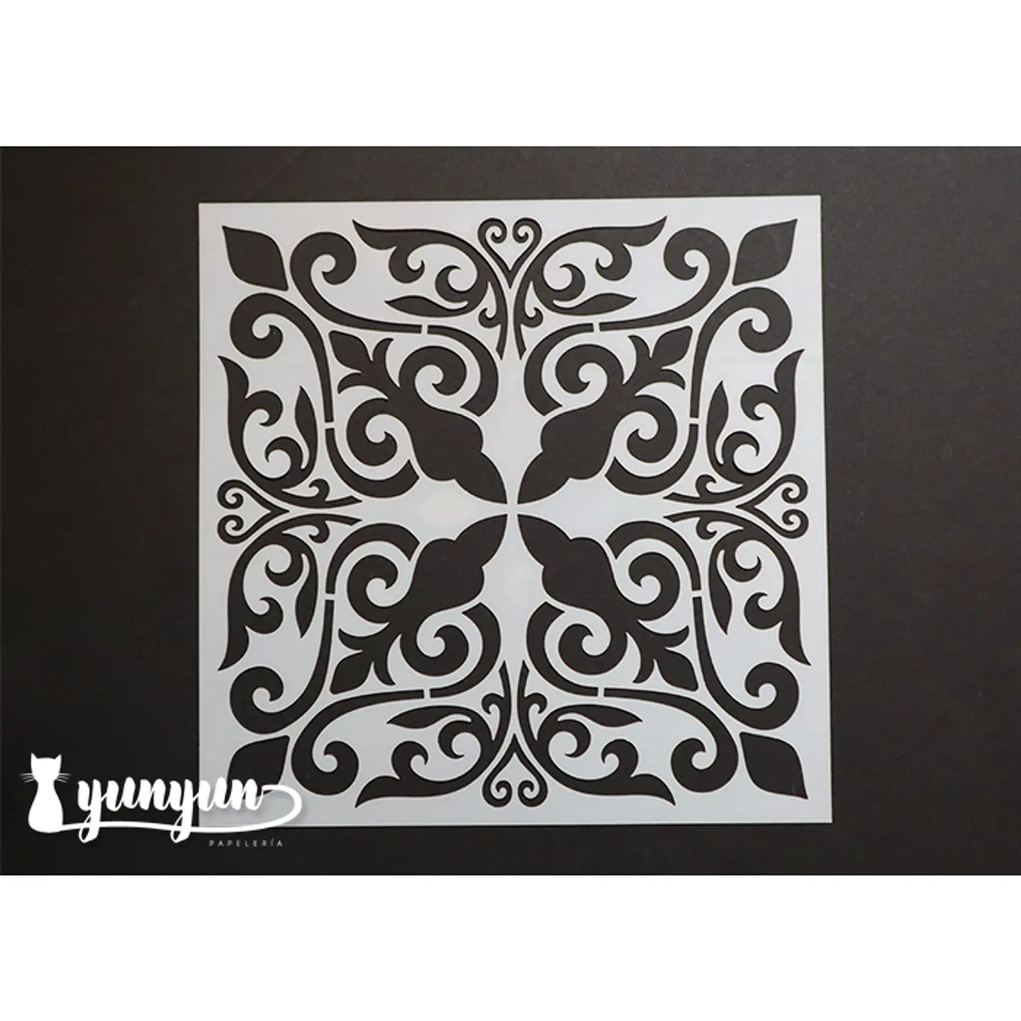 Stencil IV- 15x15cm 1