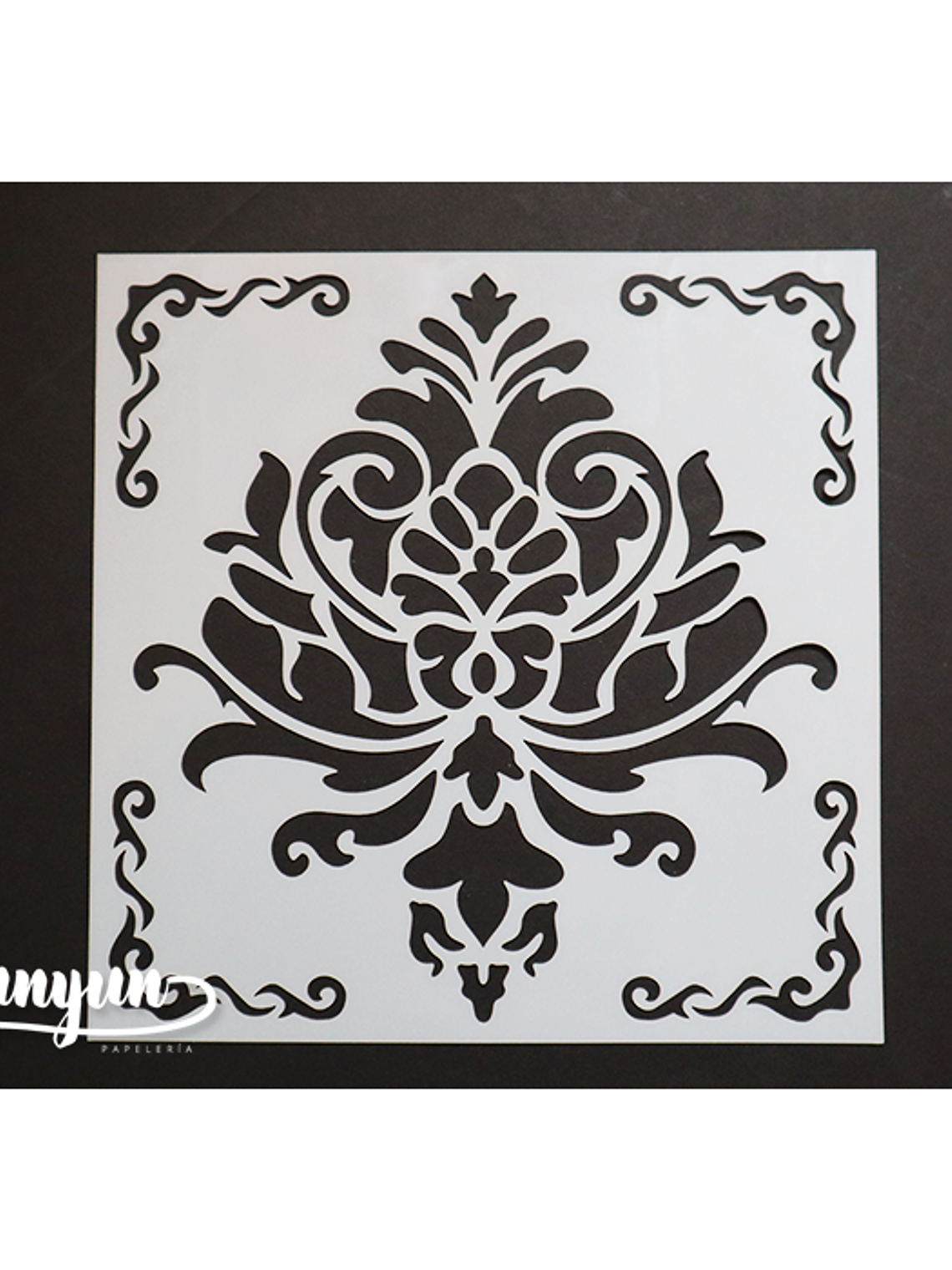 Stencil VI - 15x15cm 1