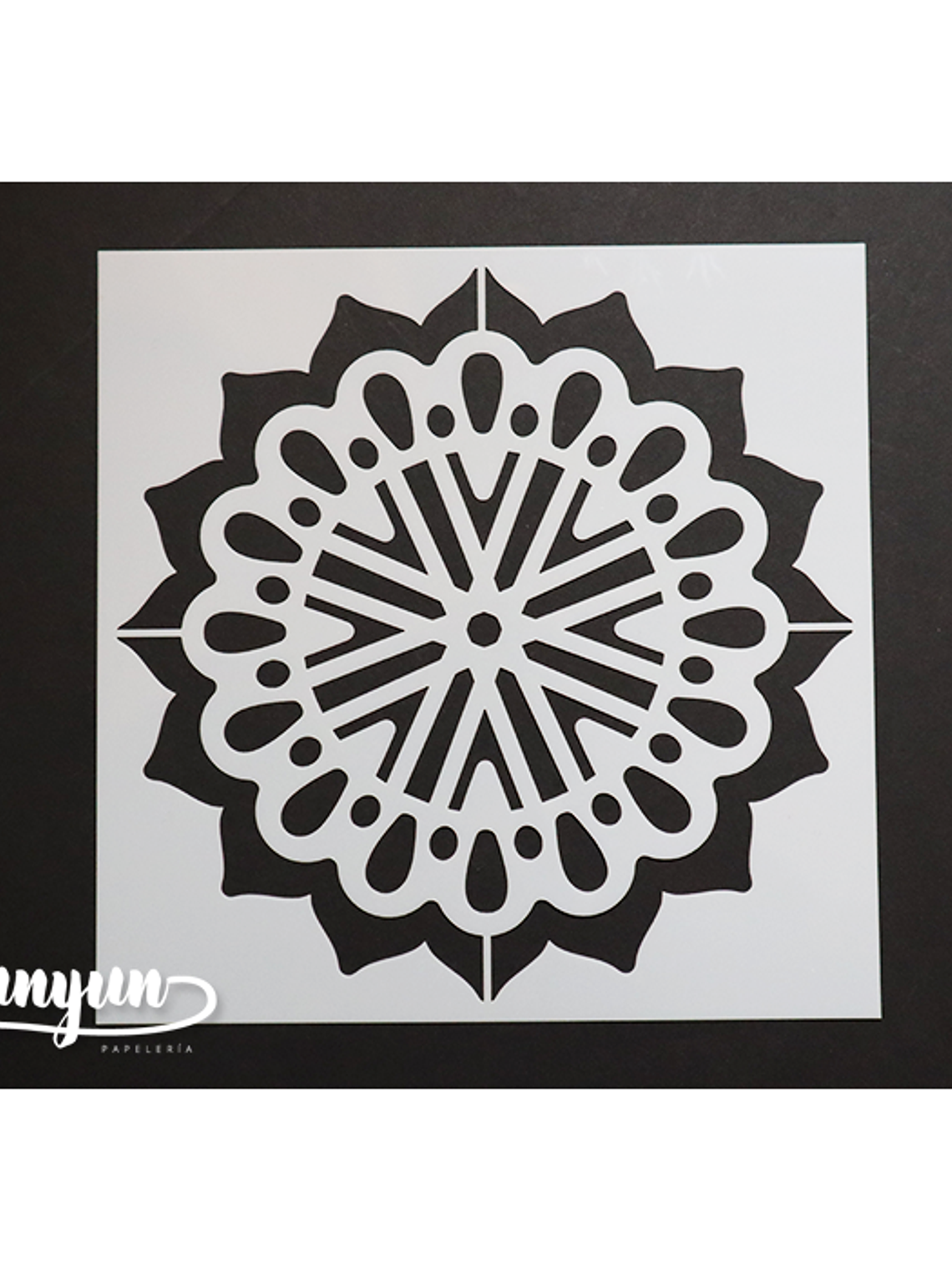 Stencil VII - 15x15cm 1