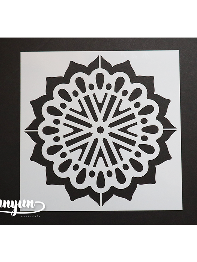 Stencil VII - 15x15cm 1