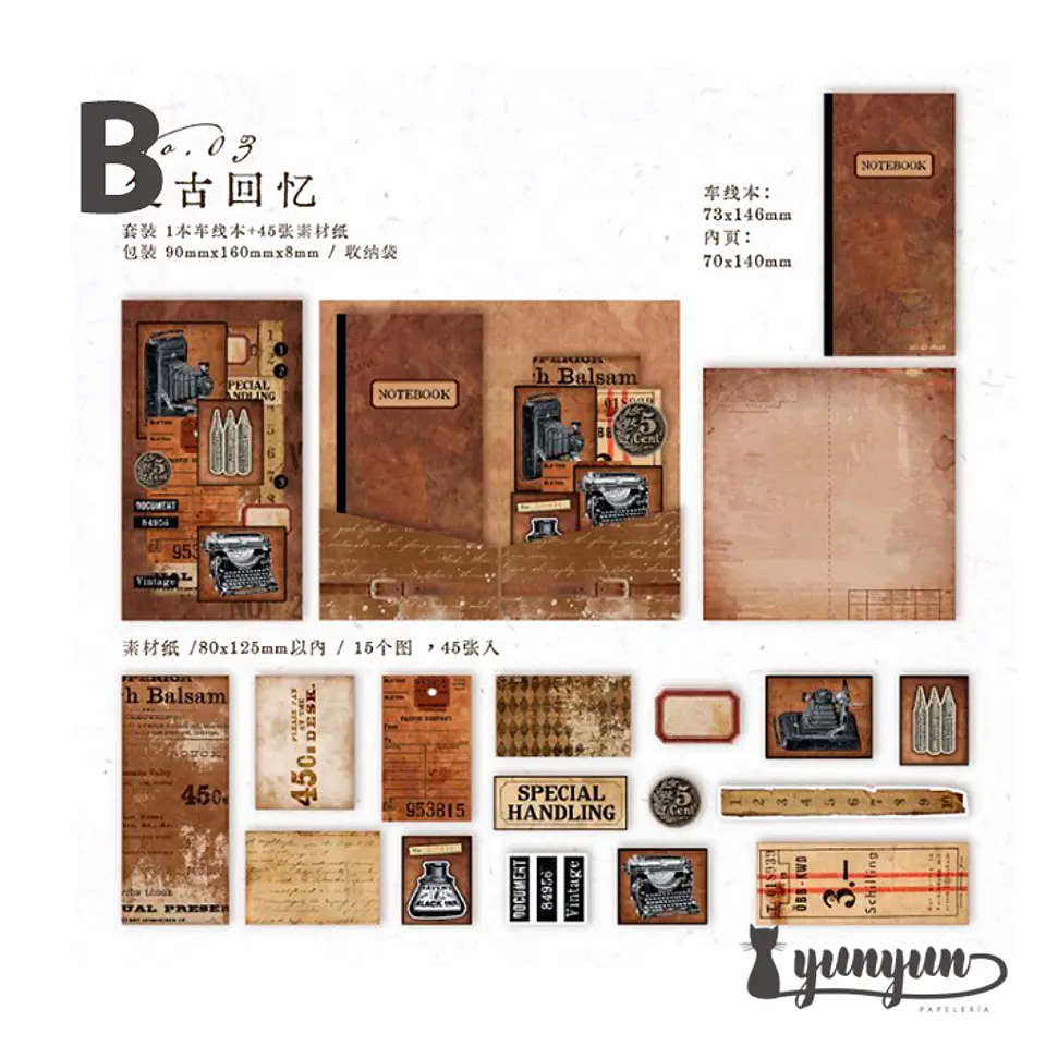 Set Story Note Series - 45 piezas 9
