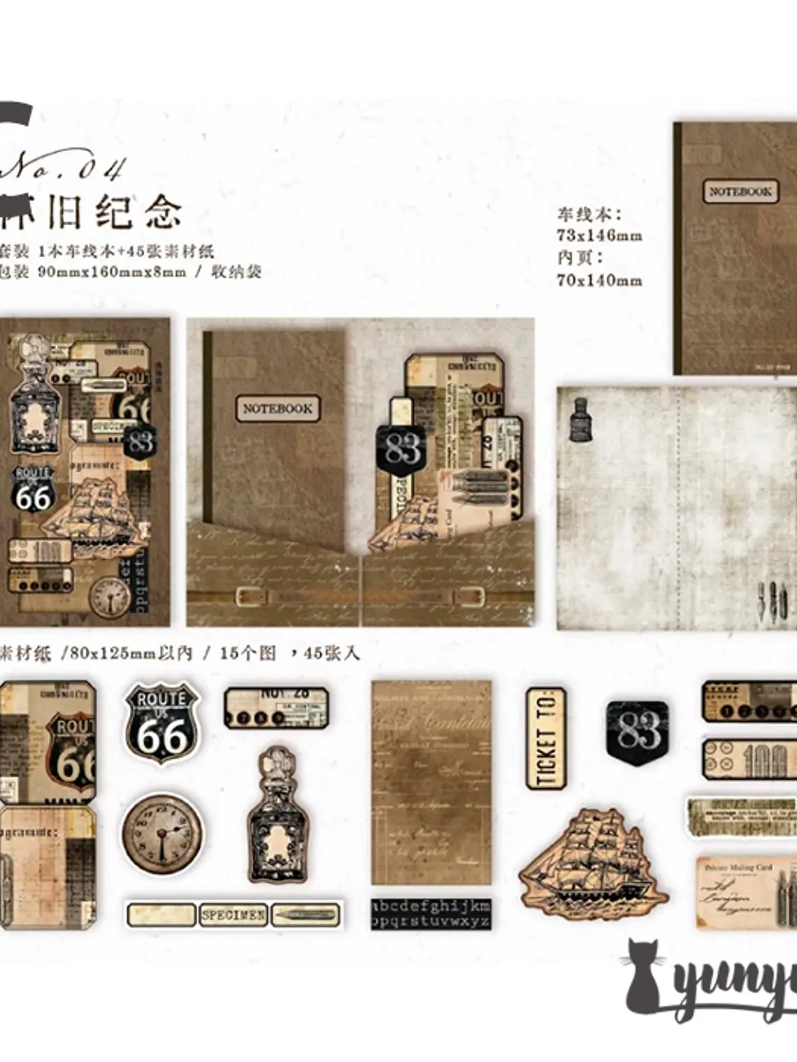 Set Story Note Series - 45 piezas 10