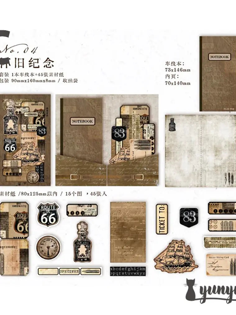 Set Story Note Series - 45 piezas 10