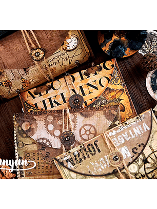 Carpeta Vintage  - 57 pzas