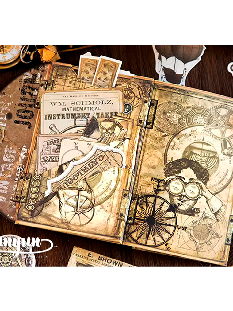 Carpeta Vintage  - 57 pzas 3