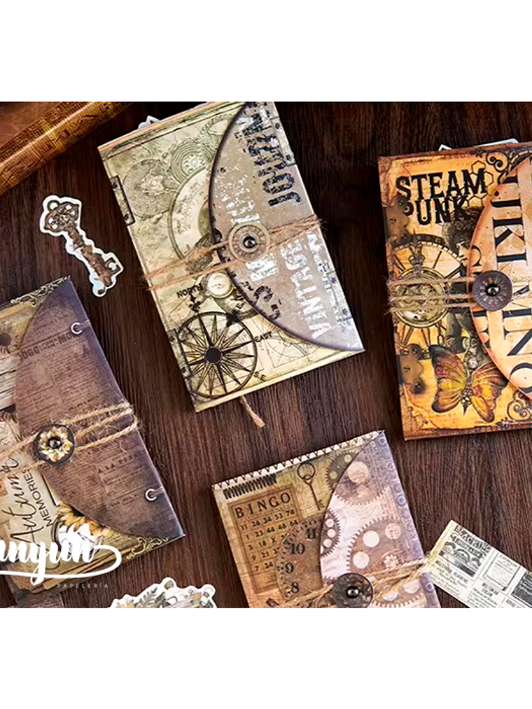 Carpeta Vintage  - 57 pzas 4