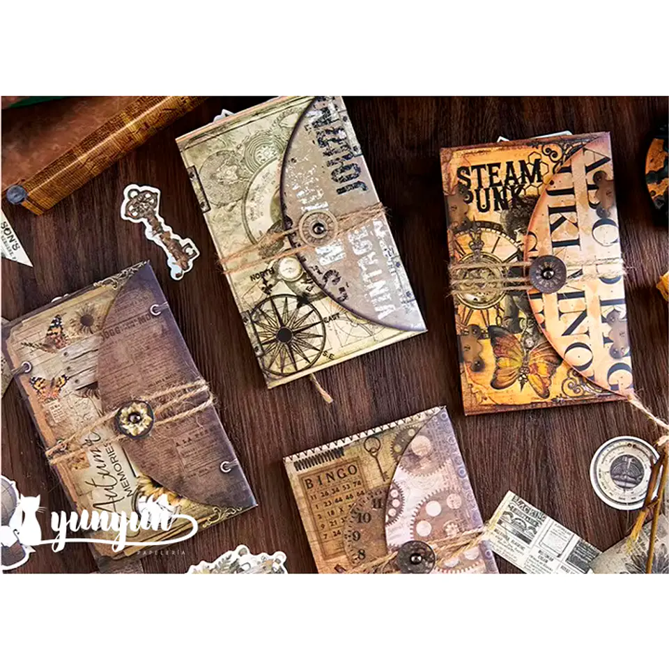 Carpeta Vintage  - 57 pzas 4