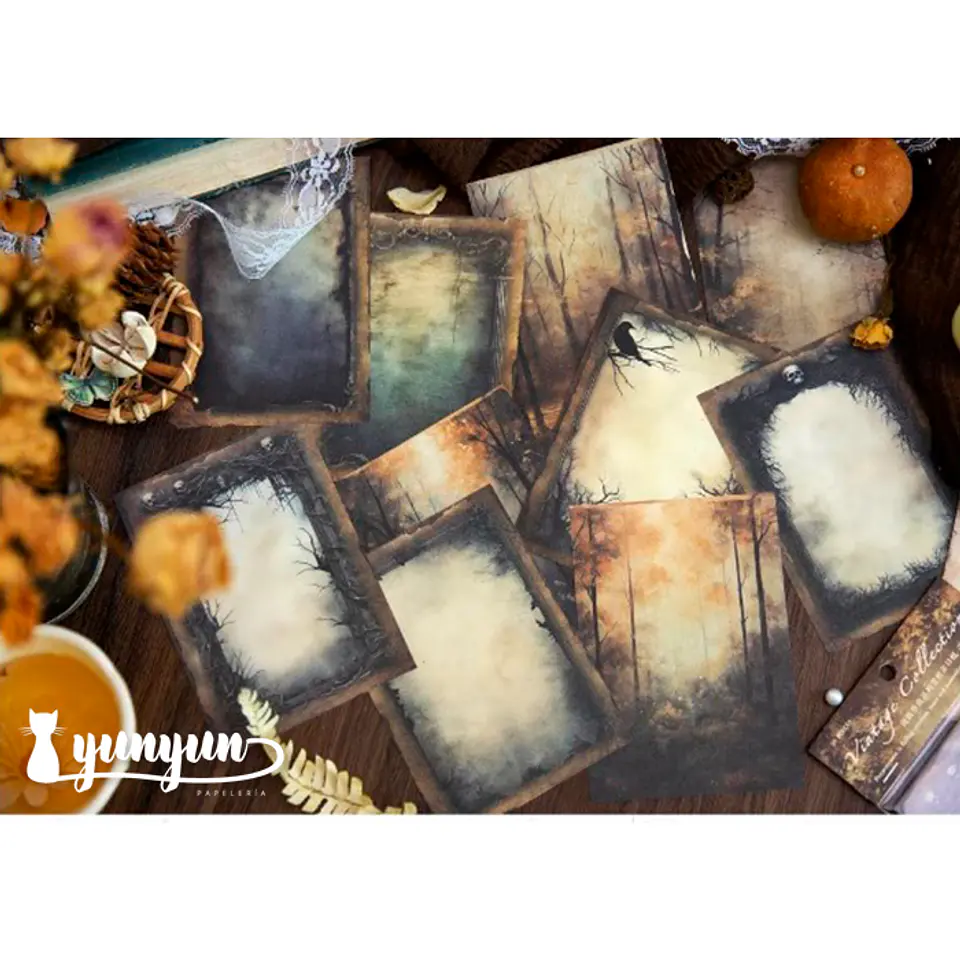 Papeles Vintage Collection - 20 pzas 7