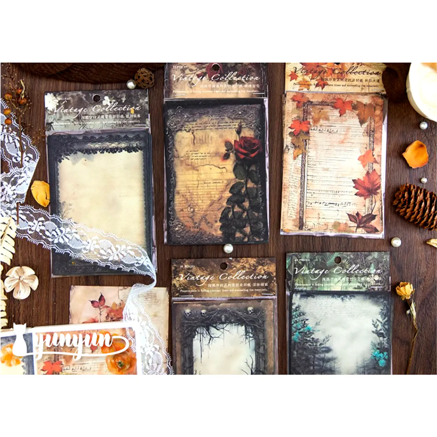 Papeles Vintage Collection - 20 pzas 1