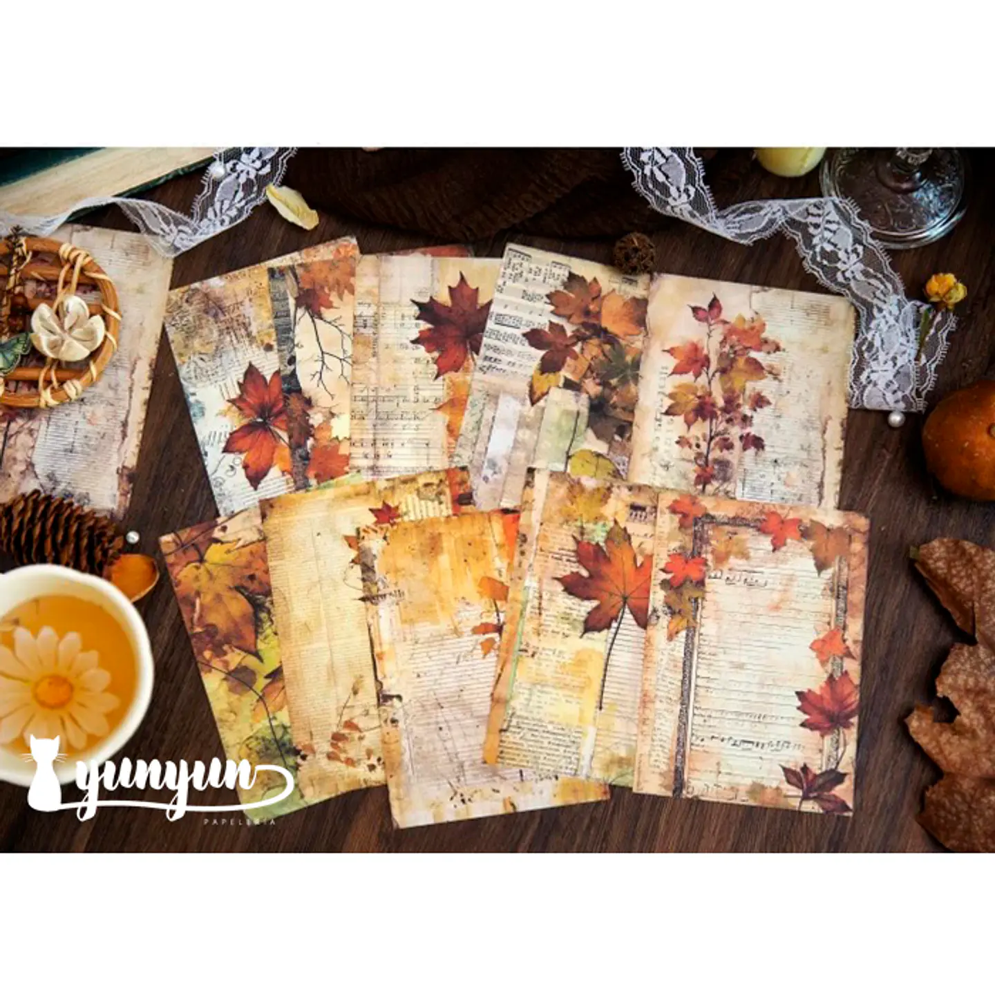 Papeles Vintage Collection - 20 pzas 6