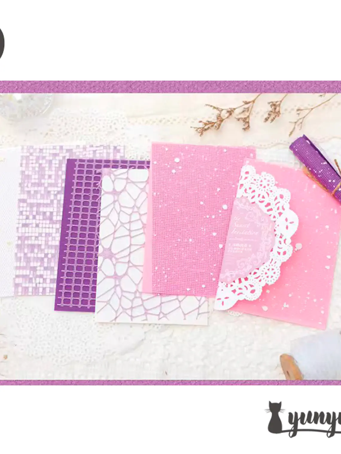 Papeles Sunset Invitation - 10 pzas 8