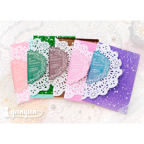 Papeles Sunset Invitation - 10 pzas