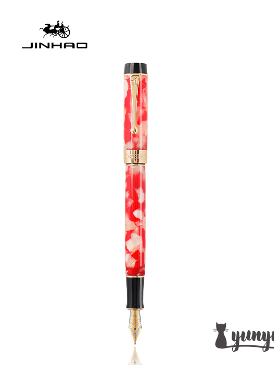 Pluma JINHAO 100 - Red Koi 3