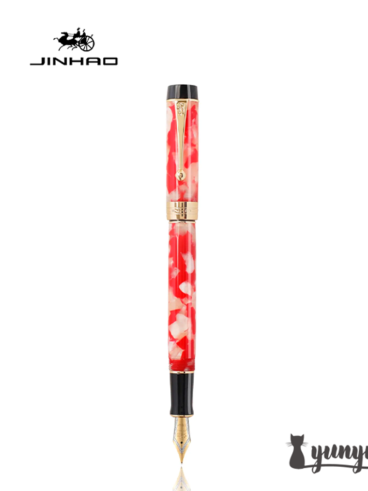 Pluma JINHAO 100 - Red Koi 3