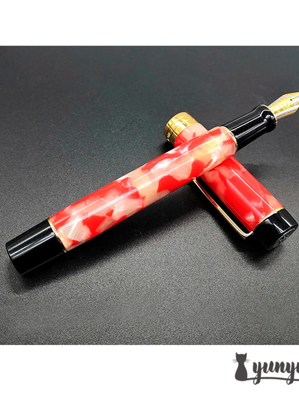 Pluma JINHAO 100 - Red Koi 6