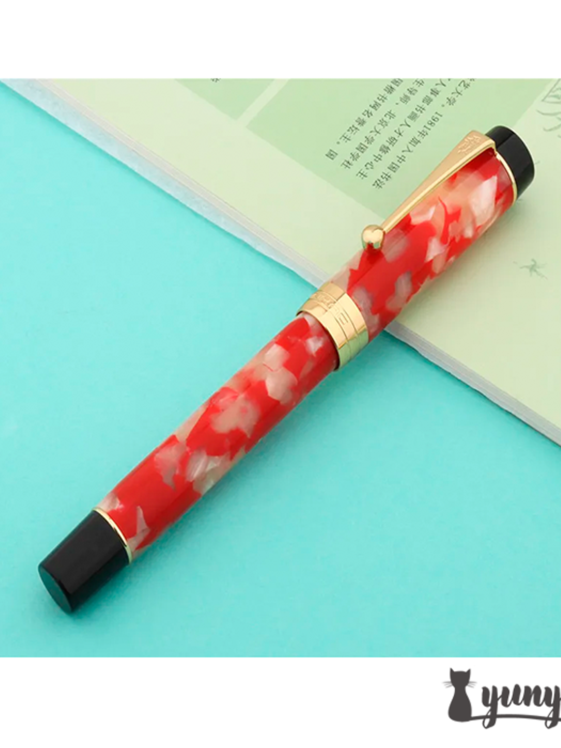 Pluma JINHAO 100 - Red Koi 4