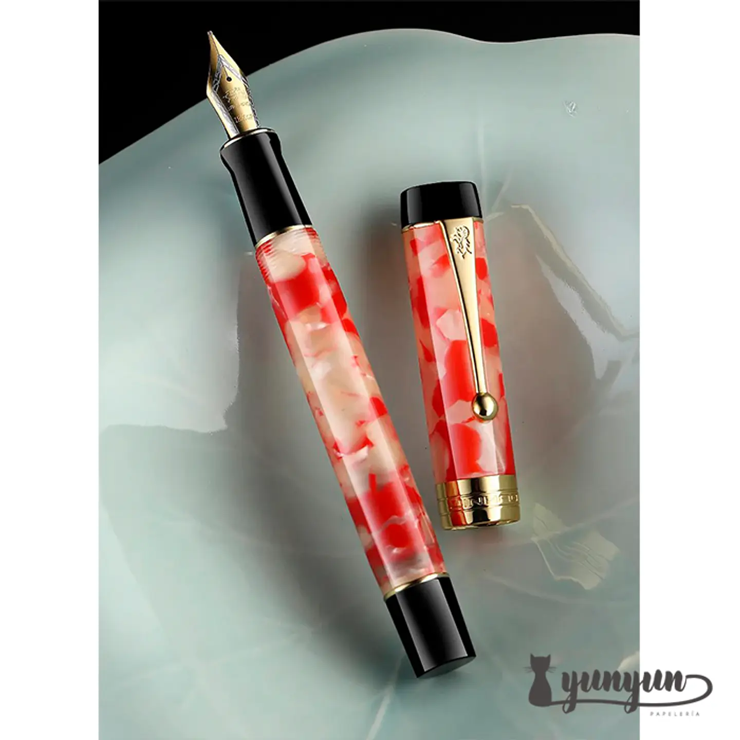 Pluma JINHAO 100 - Red Koi 2