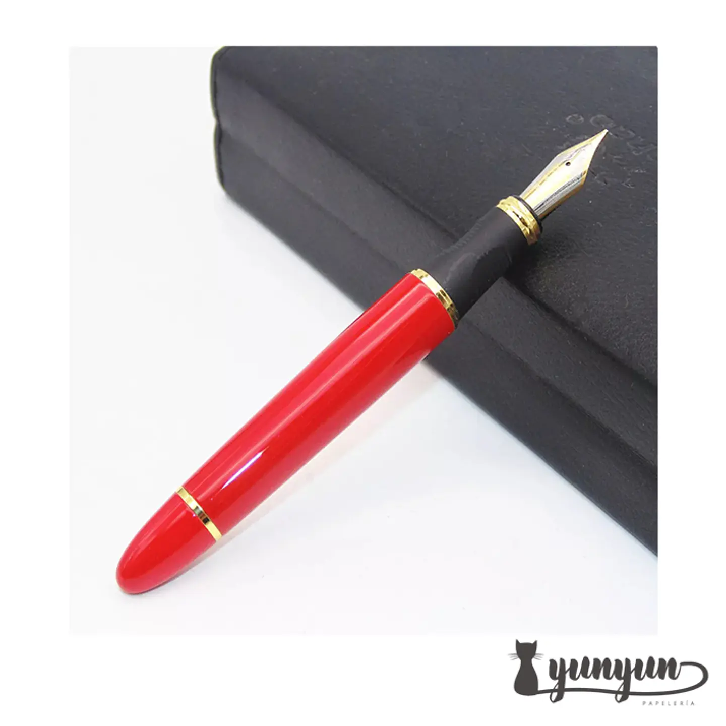 Pluma Fuente JINHAO X450 - Rojo 3