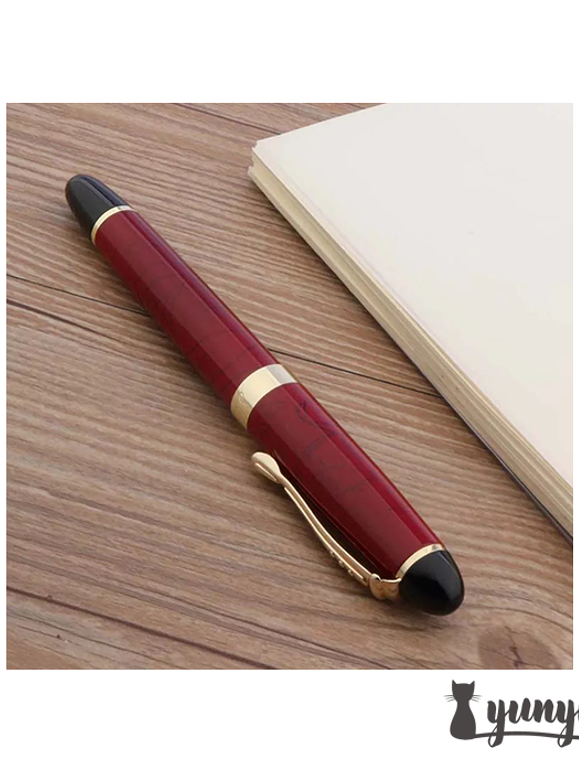 Pluma Fuente JINHAO X450 - Rojo oscuro 2