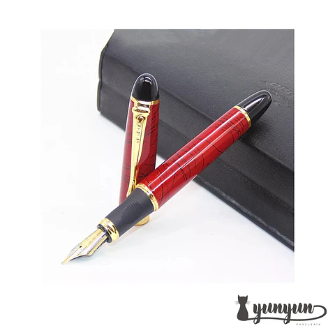 Pluma Fuente JINHAO X450 - Rojo oscuro