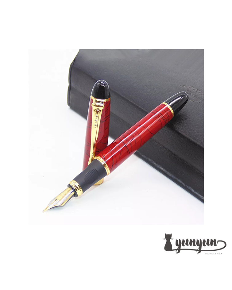 Pluma Fuente JINHAO X450 - Rojo oscuro