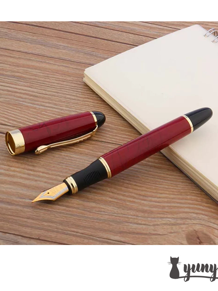 Pluma Fuente JINHAO X450 - Rojo oscuro 3