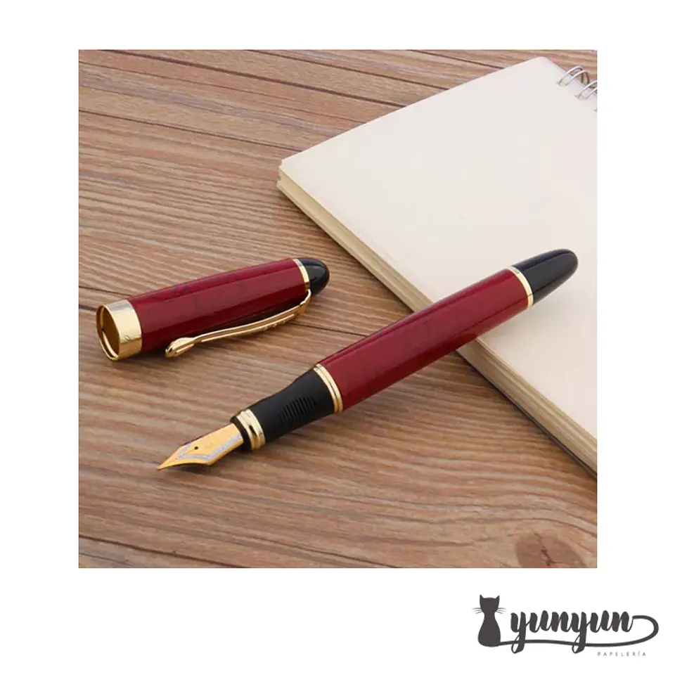 Pluma Fuente JINHAO X450 - Rojo oscuro 3