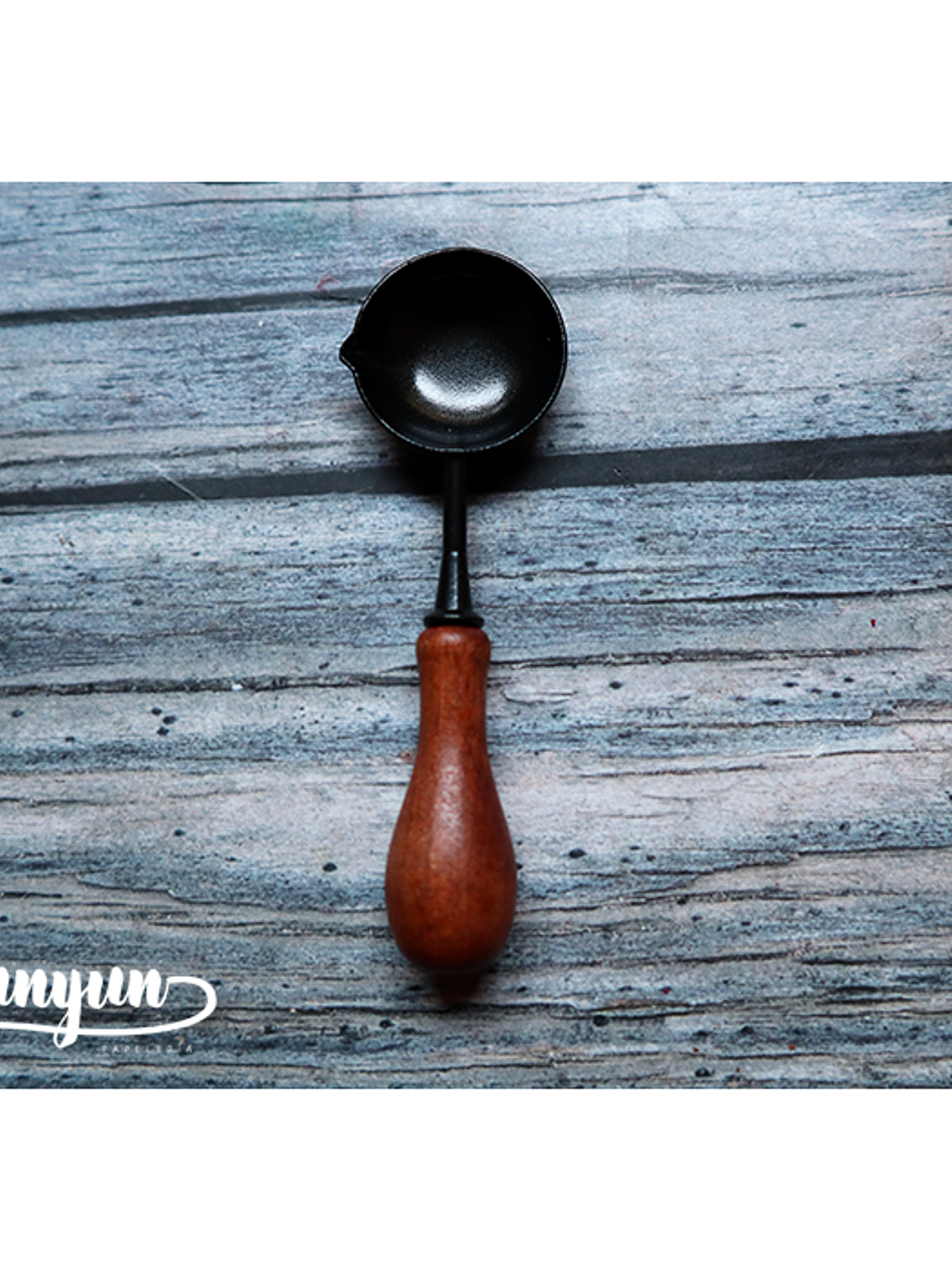 Cuchara Antiadherente Sello de Lacre  - Café  1