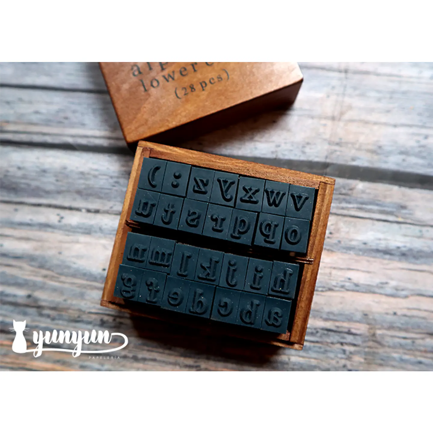 Set Timbres Abecedario Minúscula - 28 pzas 3