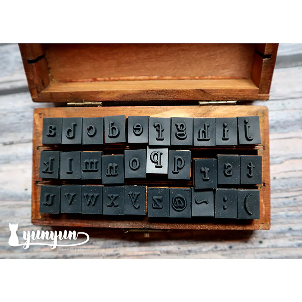 Set Timbres Abecedario Minúscula 30 pzas 3