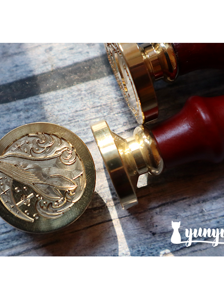 Sellos de Lacre Ballena - 3cm 2