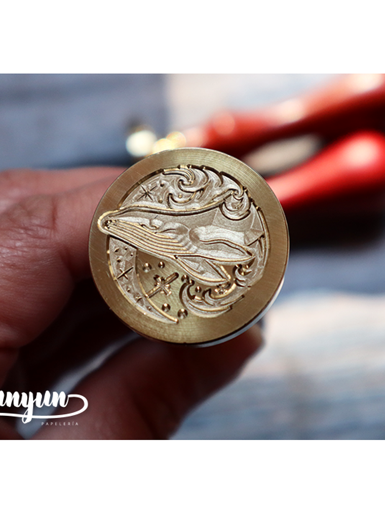 Sellos de Lacre Ballena - 3cm 1