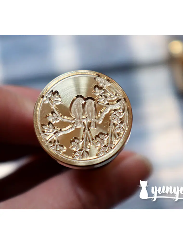 Sello de Lacre Pajaritos - 2,5cm 1