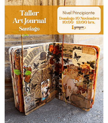 Taller Art Journal Santiago - Domingo 10 Noviembre