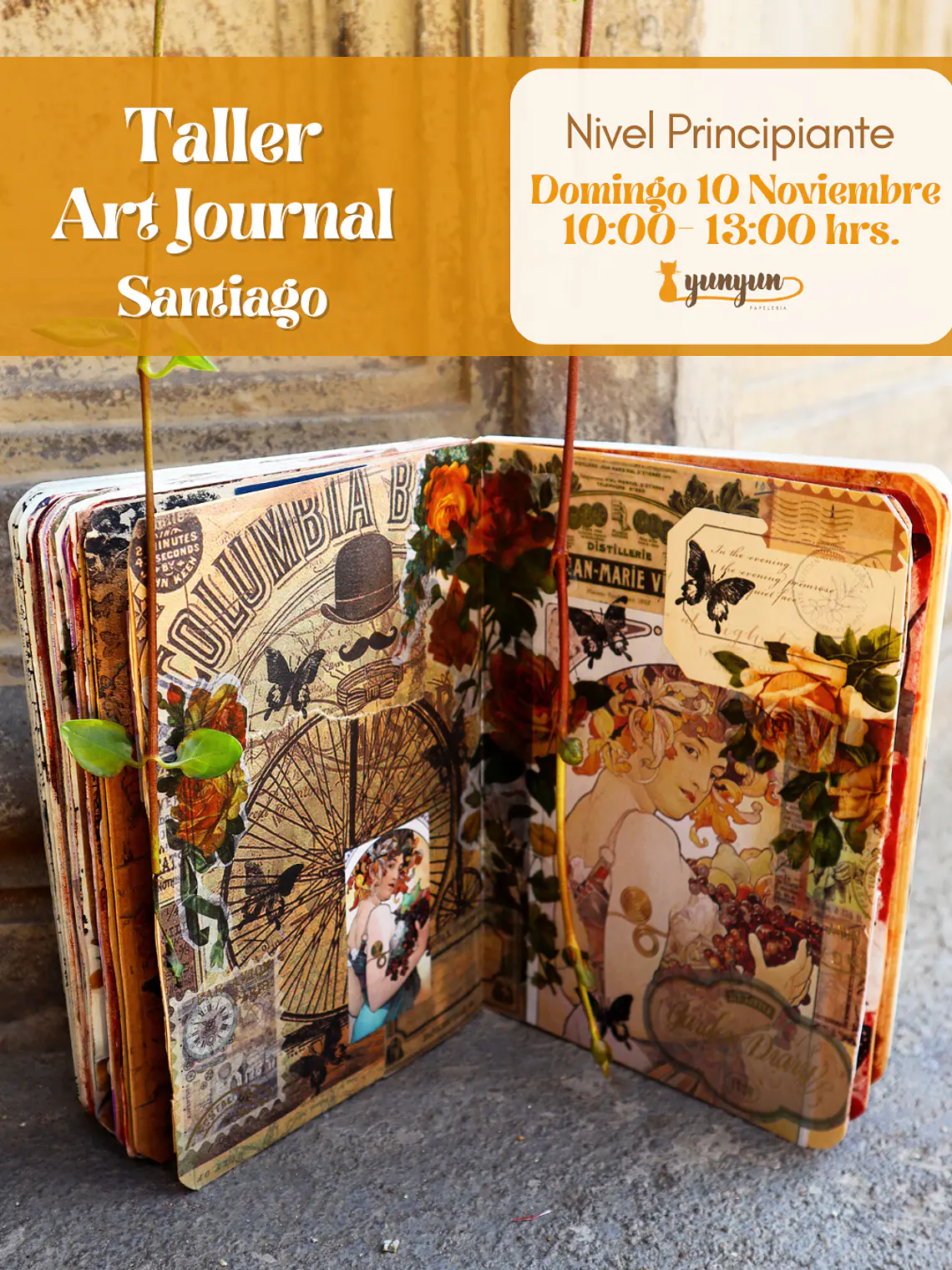 Taller Art Journal Santiago - Domingo 10 Noviembre 1