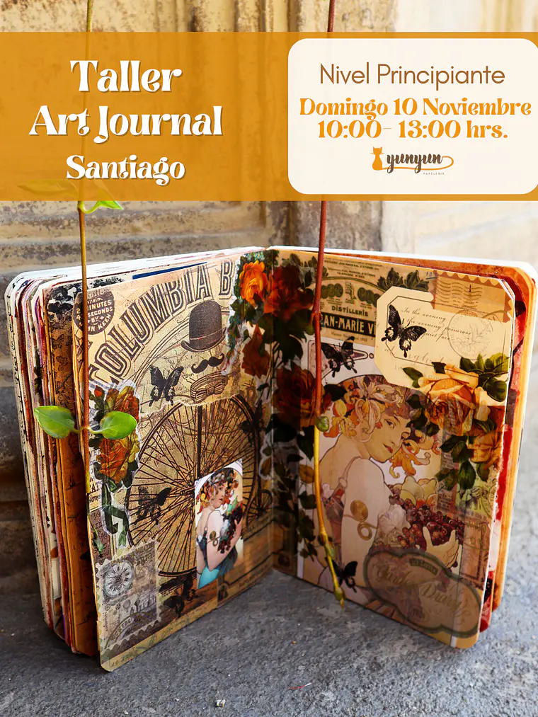 Taller Art Journal Santiago - Domingo 10 Noviembre 1