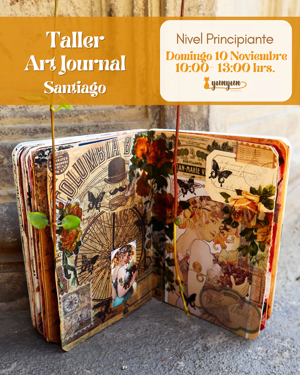 Taller Art Journal Santiago - Domingo 10 Noviembre 1