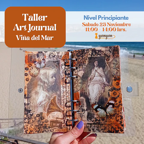 Taller Art Journal NIVEL I Viña del Mar - 23 de noviembre