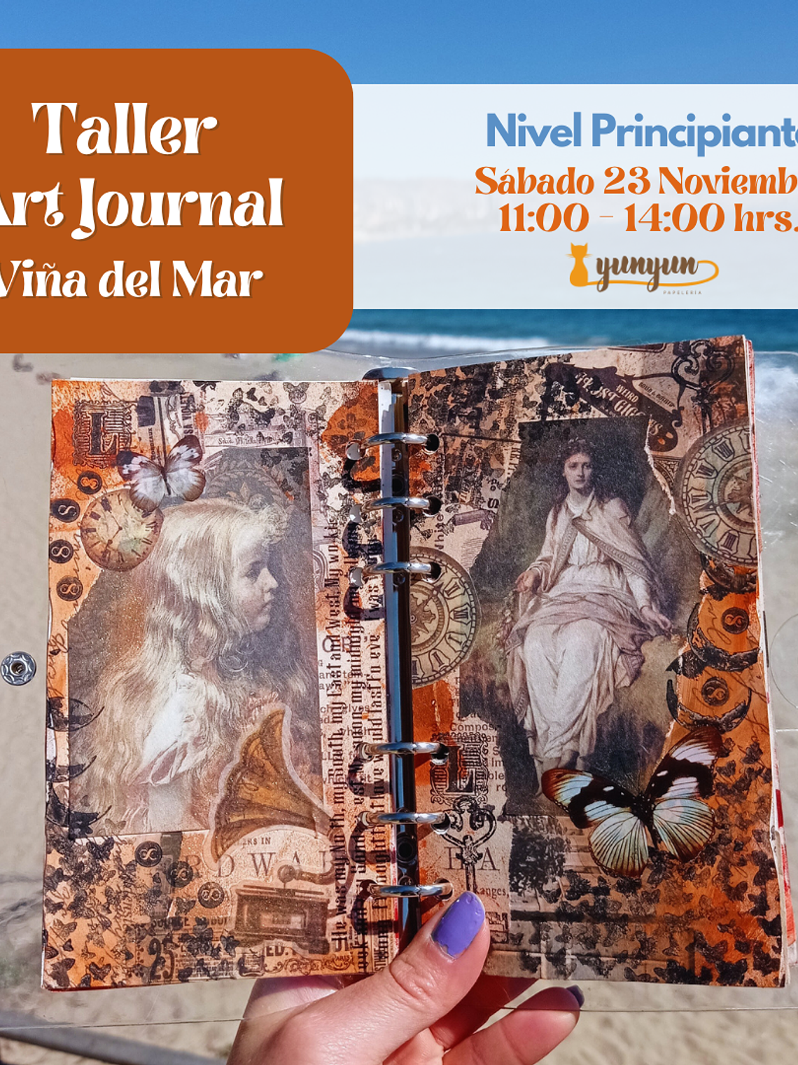 Taller Art Journal NIVEL I Viña del Mar - 23 de noviembre 1