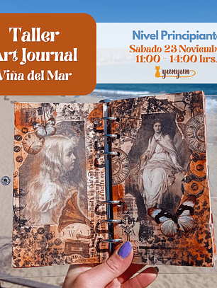 Taller Art Journal NIVEL I Viña del Mar - 23 de noviembre
