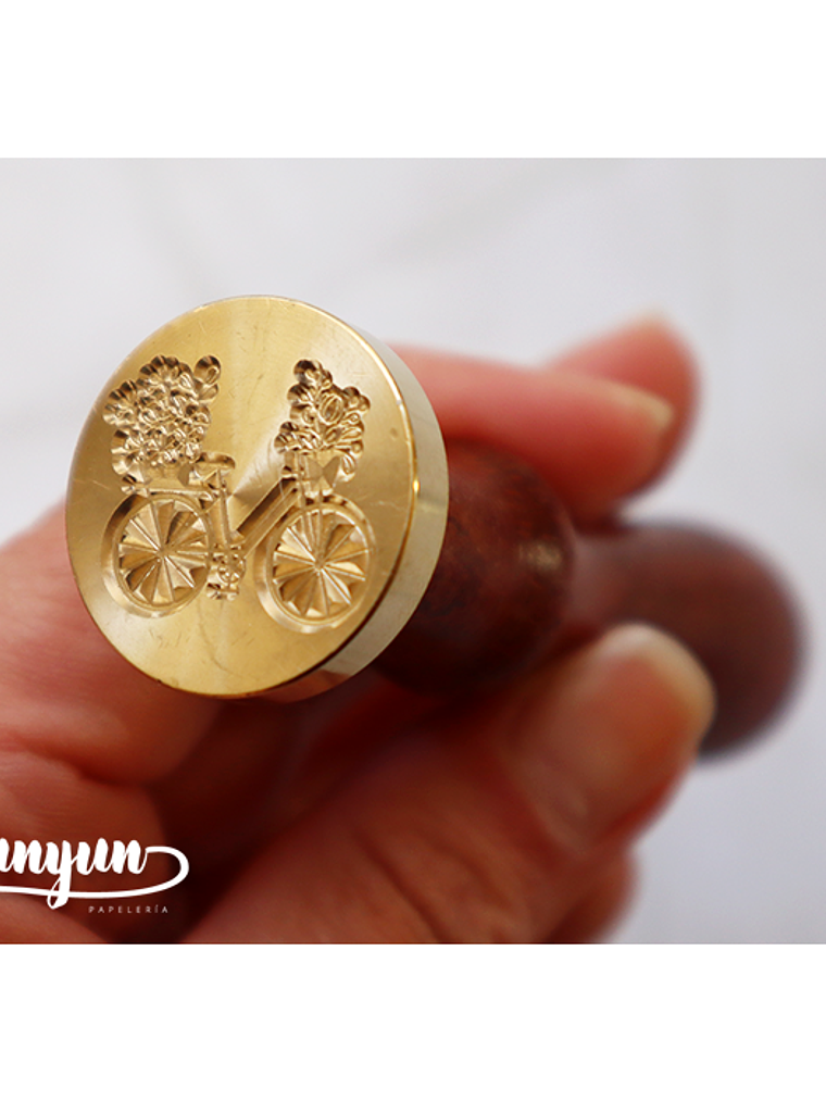 Sello de Lacre Bicicleta - 2,5cm 4