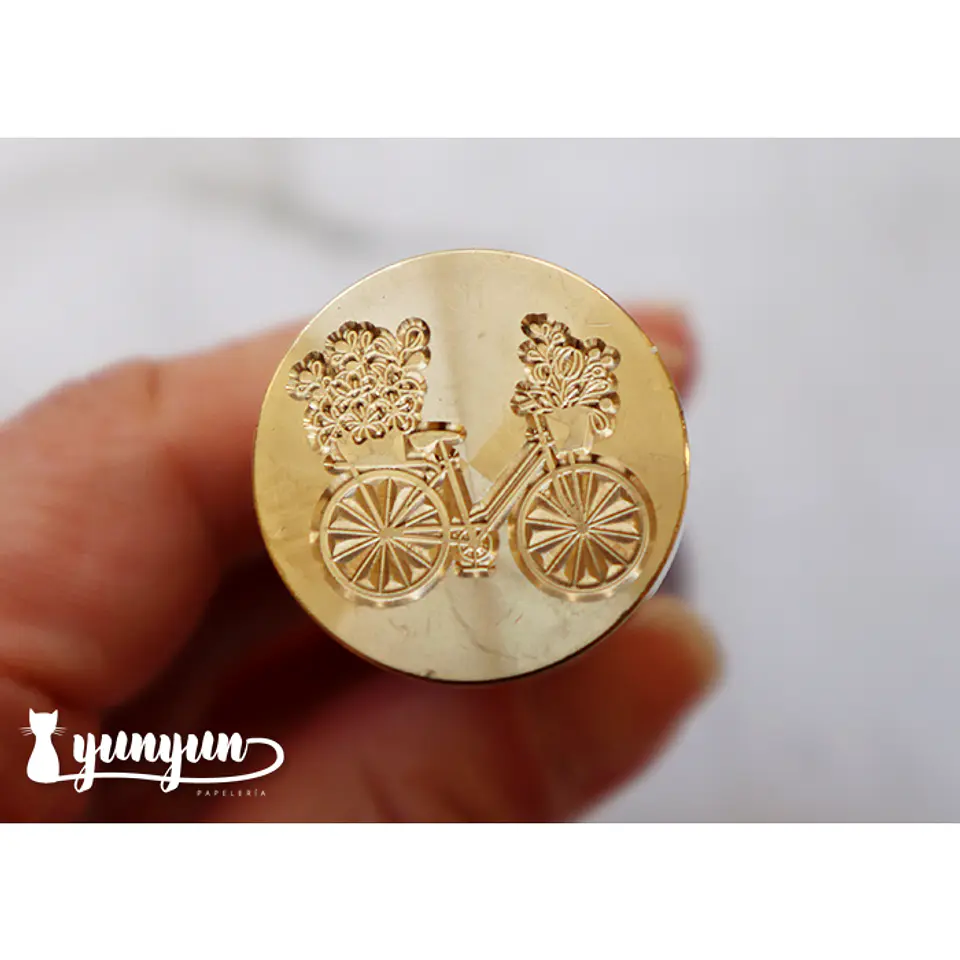 Sello de Lacre Bicicleta - 2,5cm 1