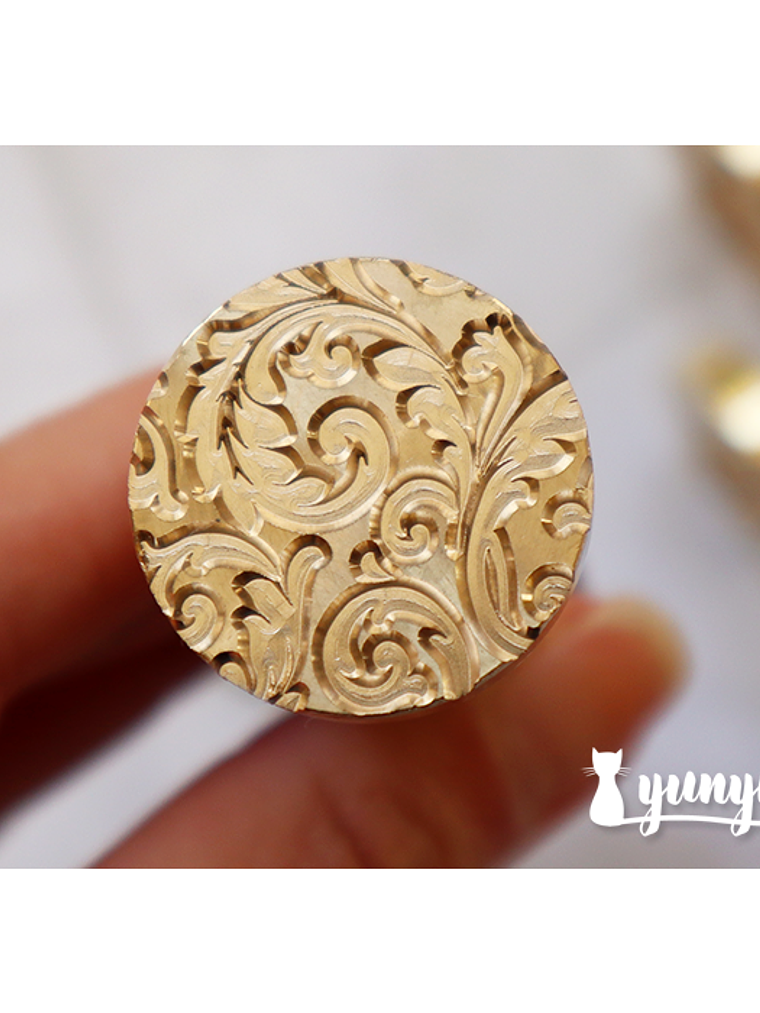 Sello de Lacre Botánica Vintage - 2,5cm 1