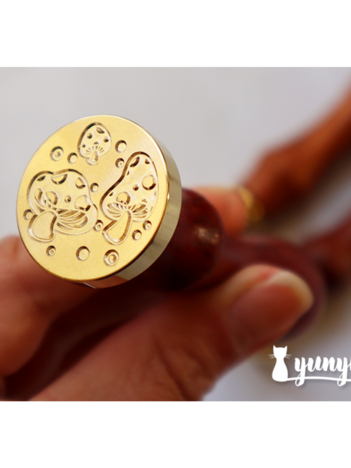 Sello para Lacre Honguitos - 2,5cm 4